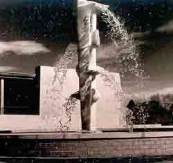 Water Sculpture – University of New Mexico