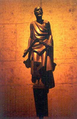 St. Joseph – side altar figure